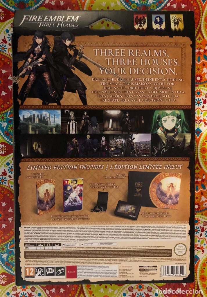 Videojuegos y consolas Nintendo Switch de segunda mano: Fire Emblem: Three Houses SWITCH PRECINTADO!!! - Foto 4