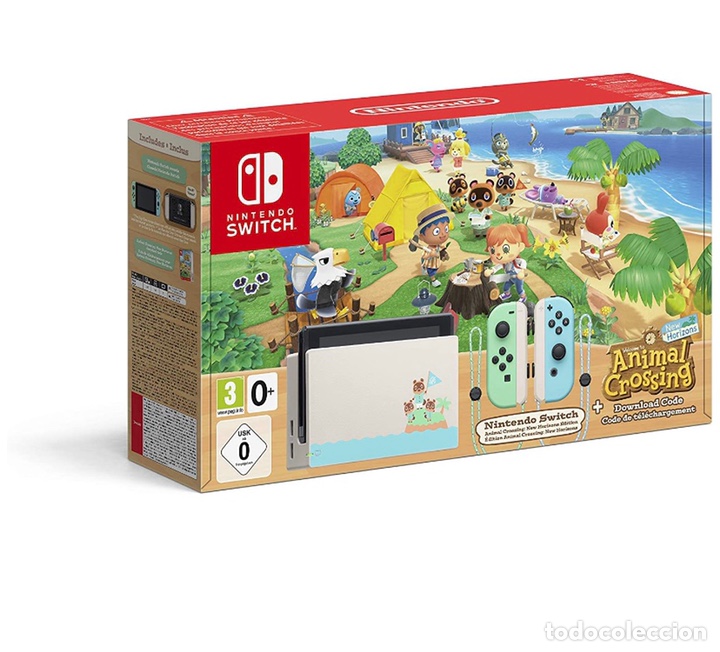Videojuegos y consolas Nintendo Switch de segunda mano: Nintendo switch animal crossing - Foto 1
