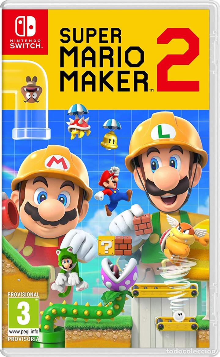 Videojuegos y consolas Nintendo Switch de segunda mano: Super Mario Maker 2 - Switch (Nuevo - Precintado) - Foto 1