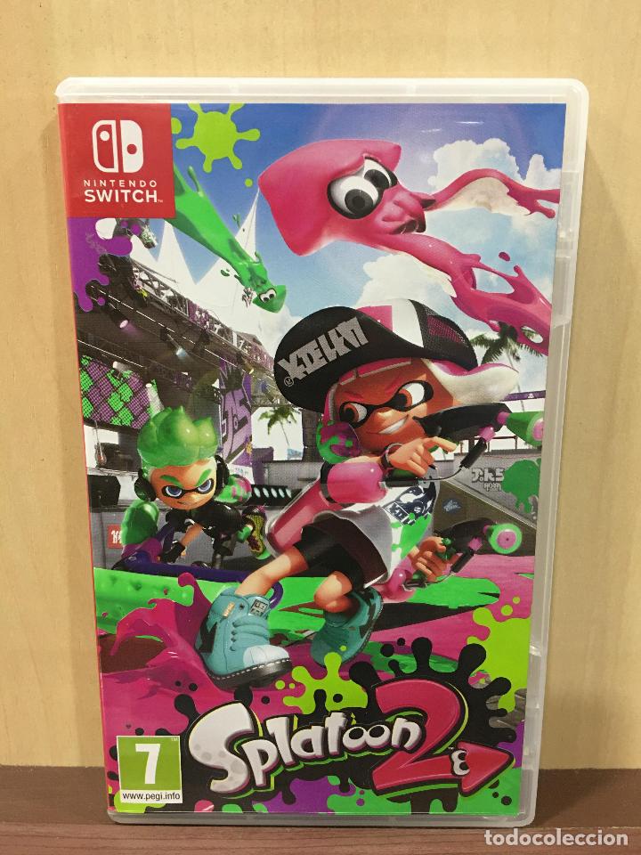 Videojuegos y consolas Nintendo Switch de segunda mano: Splatoon 2 - SWI (2&ordf; Mano - Bueno) - Foto 1