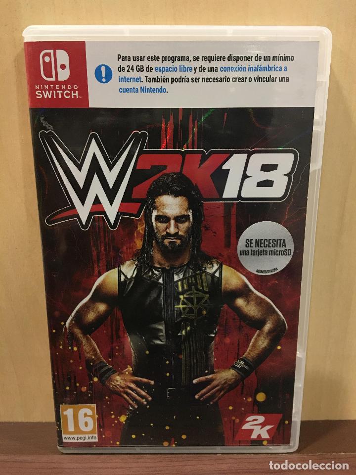Videojuegos y consolas Nintendo Switch de segunda mano: WWE 2K18 [NINTENDO SWITH] - Foto 1