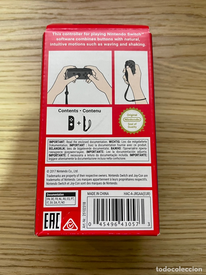 Videojuegos y consolas Nintendo Switch de segunda mano: Joycon Izquierdo Gris Nintendo Switch - Foto 5