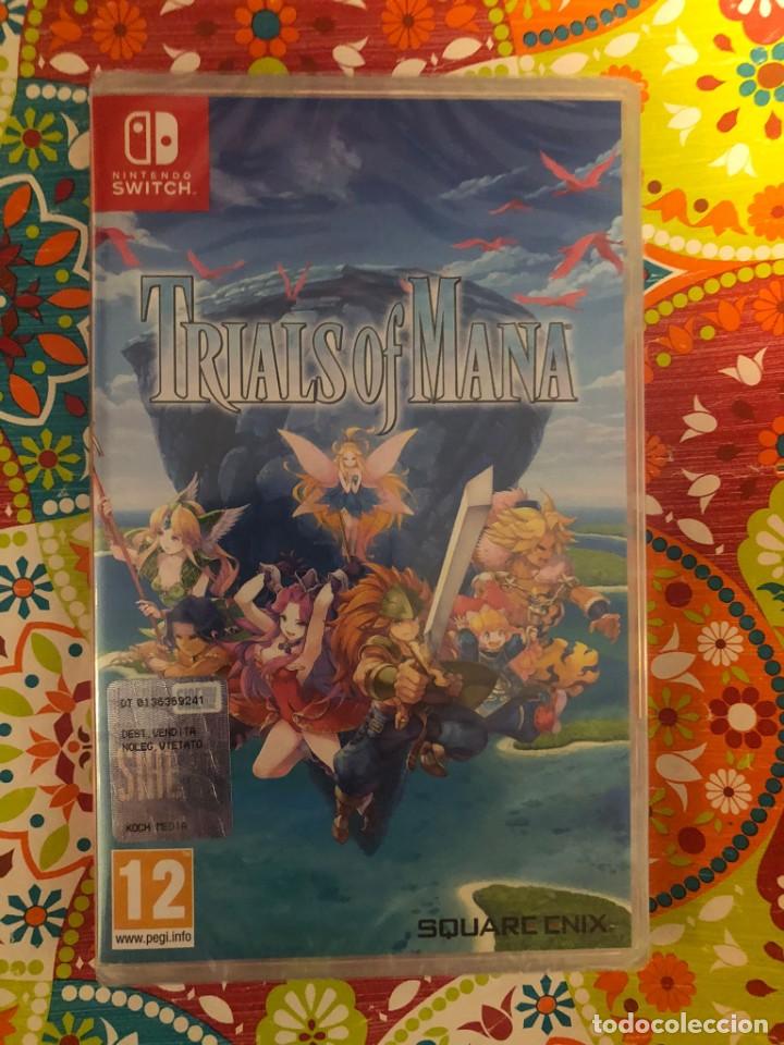 Videojuegos y consolas Nintendo Switch de segunda mano: Trials Of Mana Switch PRECINTADO!!! - Foto 1