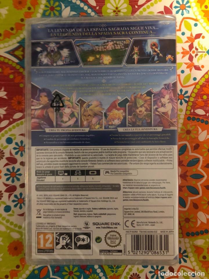 Videojuegos y consolas Nintendo Switch de segunda mano: Trials Of Mana Switch PRECINTADO!!! - Foto 2