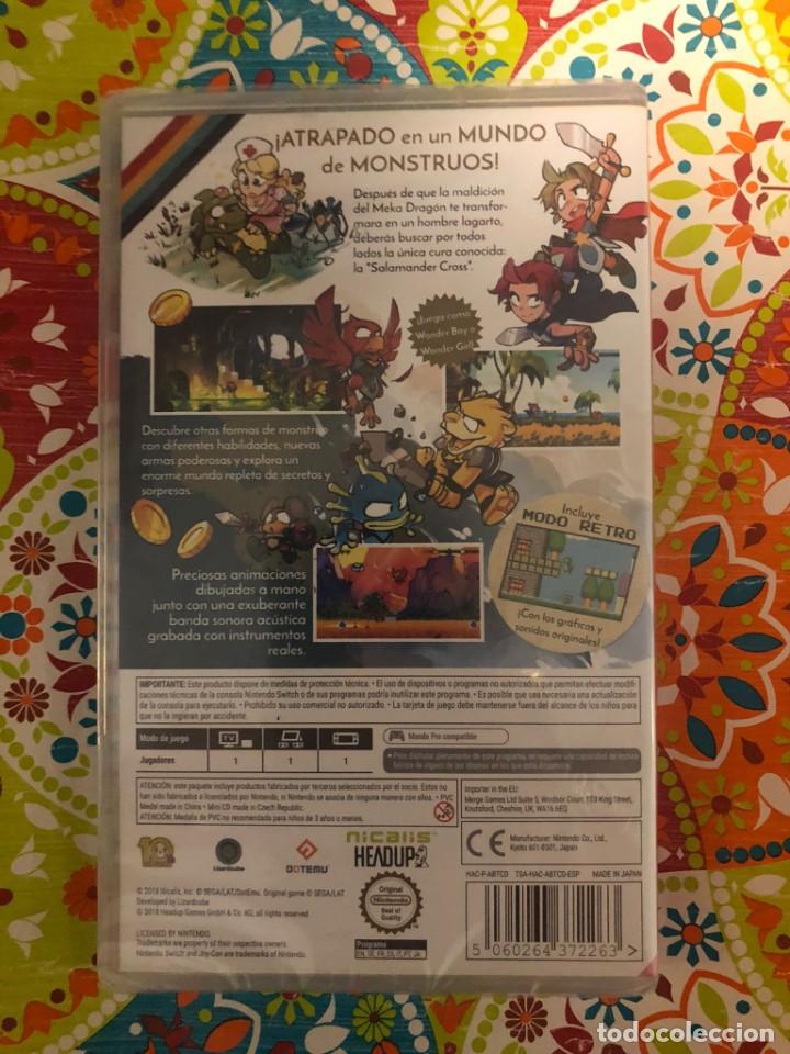 Videojuegos y consolas Nintendo Switch de segunda mano: WonderBoy: The Dragons Trap Switch PRECINTADO!!! - Foto 2