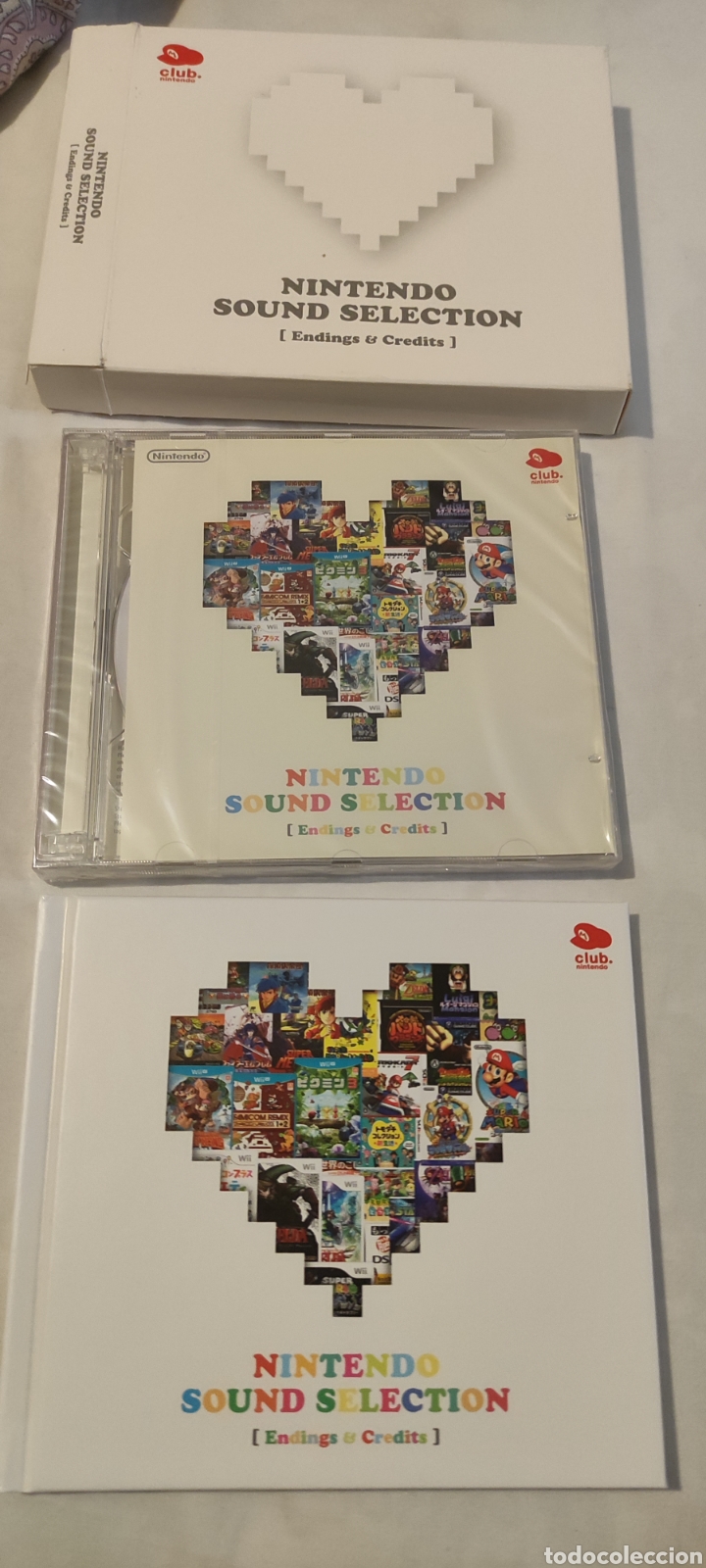 Videojuegos y consolas Nintendo Switch de segunda mano: Nintendo sound selection - CD y libro en su caja. Precintado - Foto 3