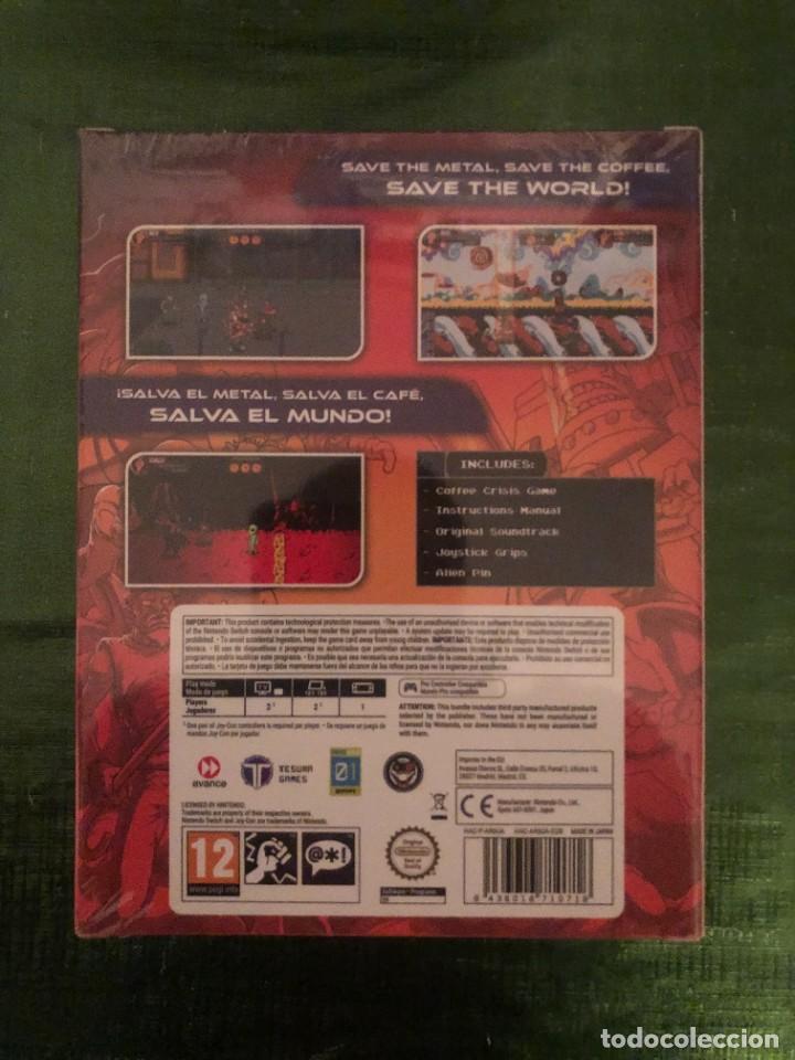 Videojuegos y consolas Nintendo Switch de segunda mano: Coffee Crisis - Special Edition Switch PAL/ESPA&Ntilde;A PRECINTADO!!! - Foto 2