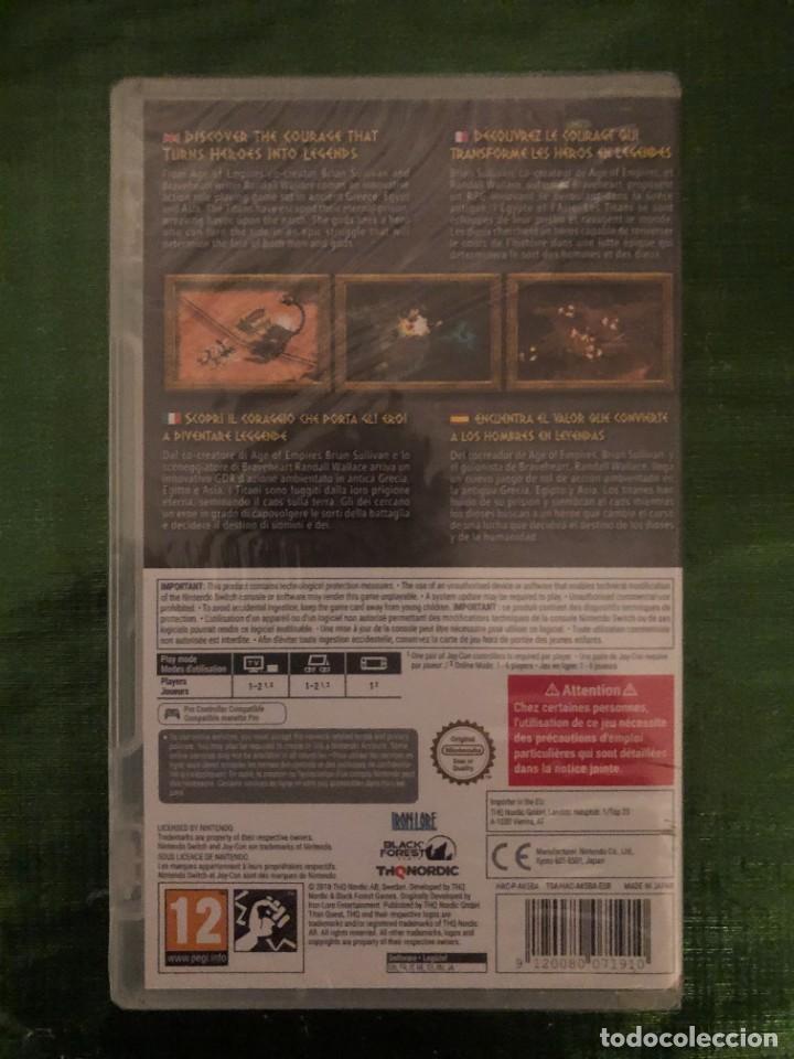 Videojuegos y consolas Nintendo Switch de segunda mano: Titan Quest Switch PAL/ESPA&Ntilde;A PRECINTADO!!! - Foto 2