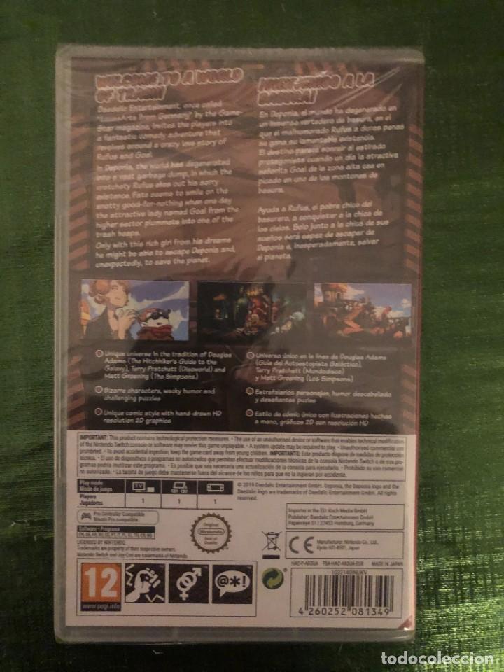 Videojuegos y consolas Nintendo Switch de segunda mano: Deponia Switch PAL/ESPA&Ntilde;A PRECINTADO!!! - Foto 2