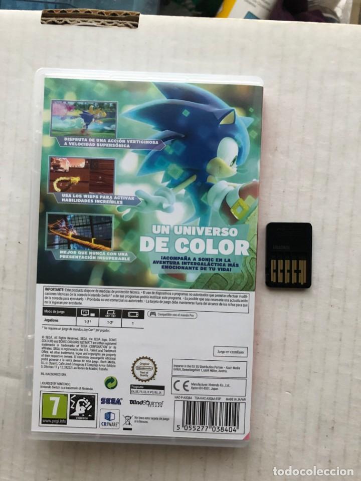 Videojuegos y consolas Nintendo Switch de segunda mano: SONIC COLOURS ULTIMATE - NINTENDO SWITCH KREATEN - Foto 2