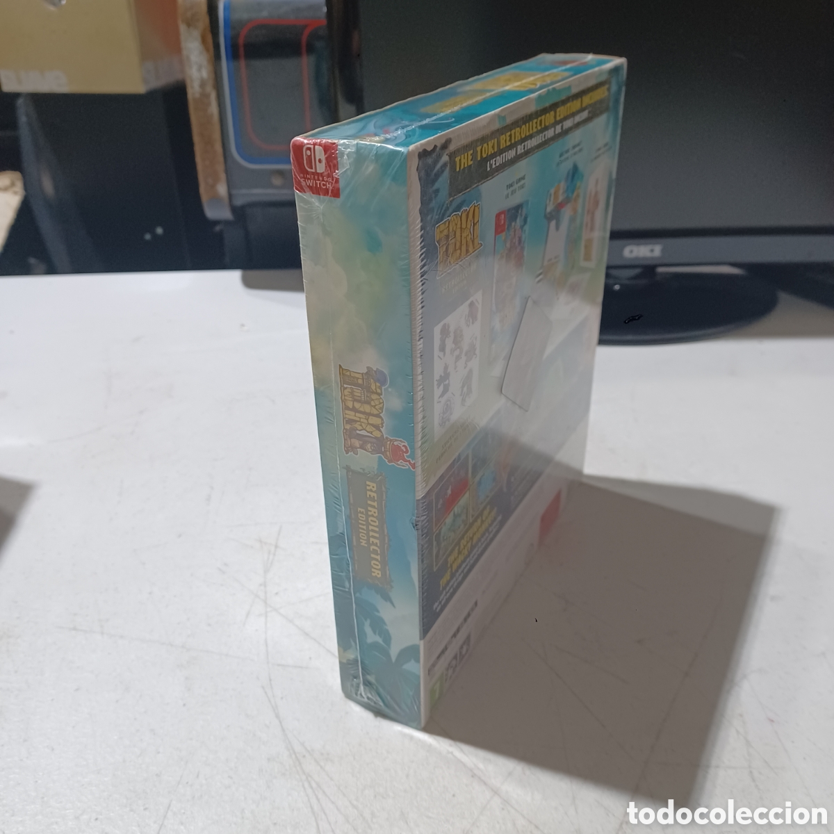 Videojuegos y consolas Nintendo Switch de segunda mano: TOKI RETROLLECTOR EDITION NINTENDO SWITCH - Foto 4