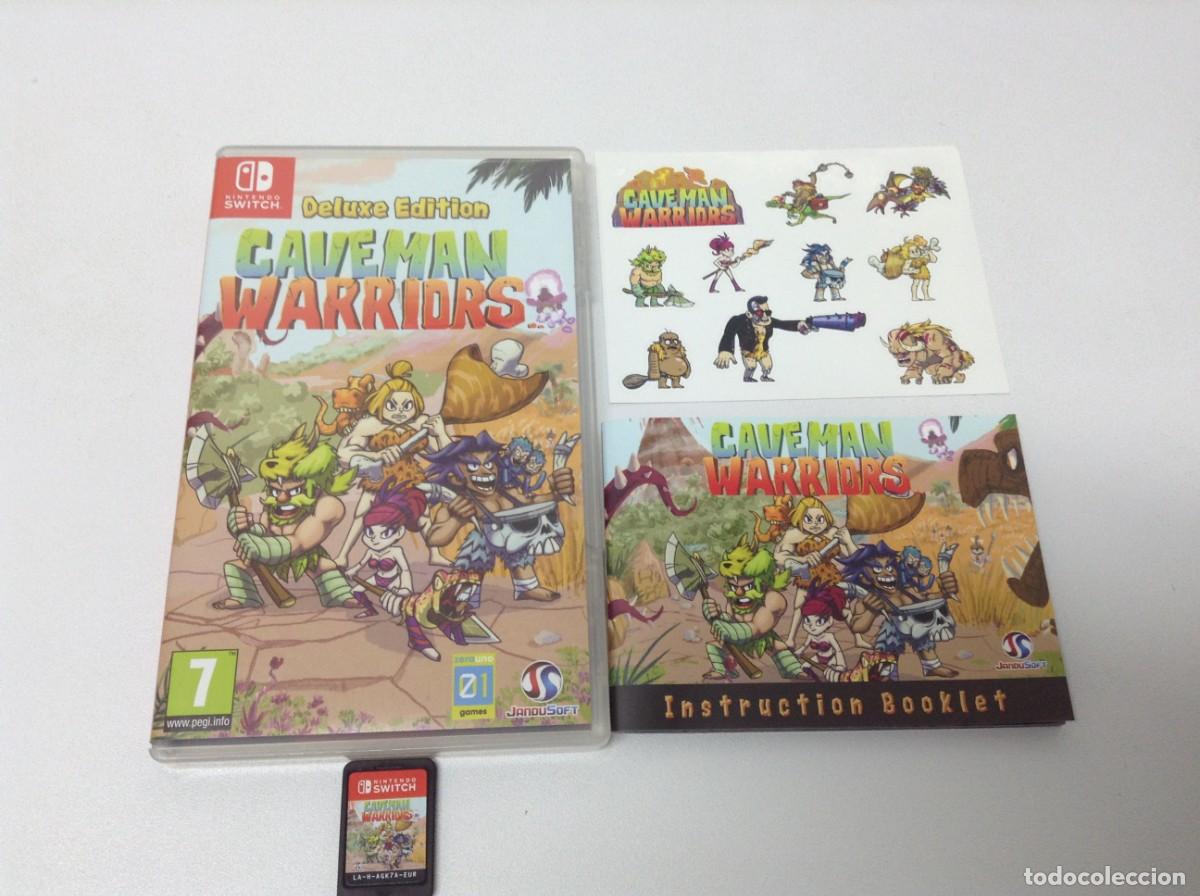 Videojuegos y consolas Nintendo Switch de segunda mano: CAVEMAN WARRIORS DELUXE EDITION - Foto 3