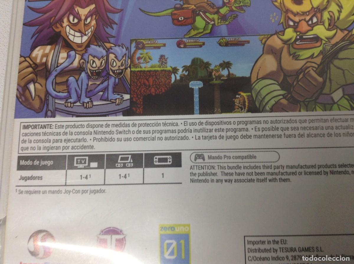 Videojuegos y consolas Nintendo Switch de segunda mano: CAVEMAN WARRIORS DELUXE EDITION - Foto 4