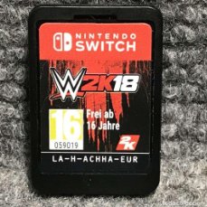 Videojuegos y Consolas Nintendo Switch de segunda mano: WWE 2K18 NINTENDO SWITCH. Lote 401323274