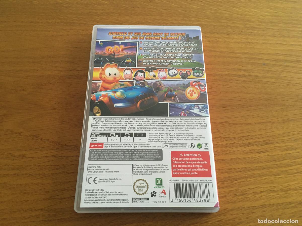 Videojuegos y consolas Nintendo Switch de segunda mano: Garfield Kart para Nintendo Switch - Foto 2