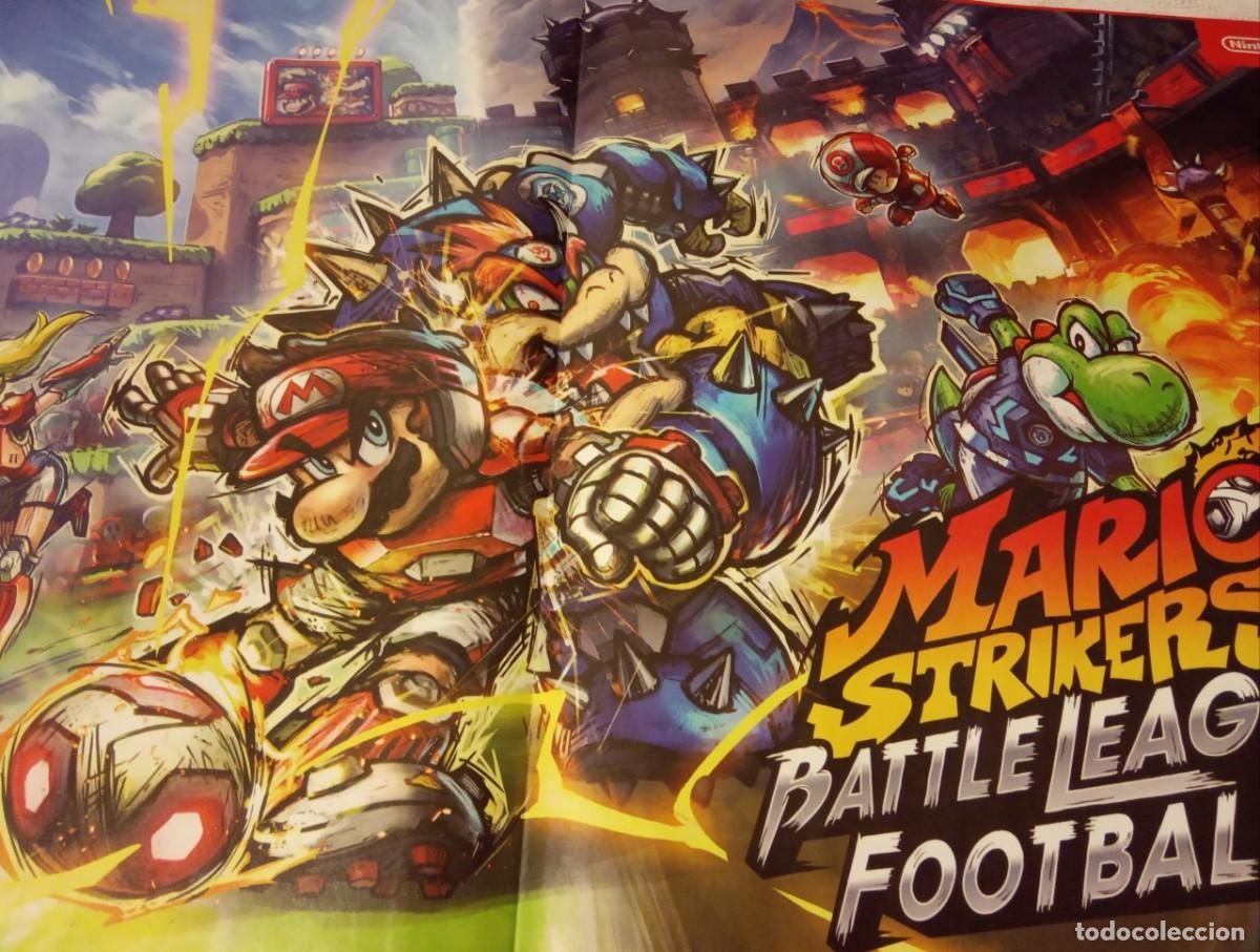 Mario Strikers: Battle League Football (Nintendo Switch) + Mario Strikers  Battle League Football Poster