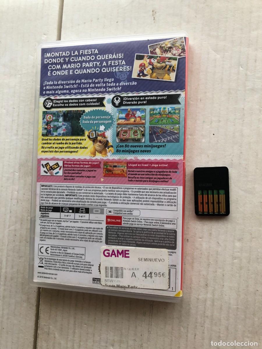 Videojuegos y consolas Nintendo Switch de segunda mano: SUPER MARIO PARTY NINTENDO SWITCH KREATEN - Foto 2