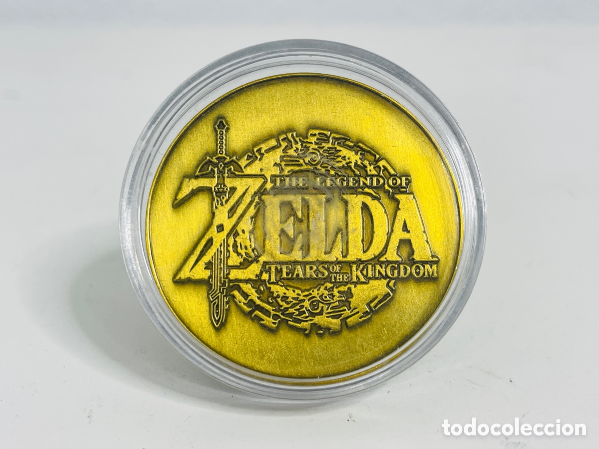 Videojuegos y consolas Nintendo Switch de segunda mano: Zelda moneda colecci&oacute;n - Foto 2