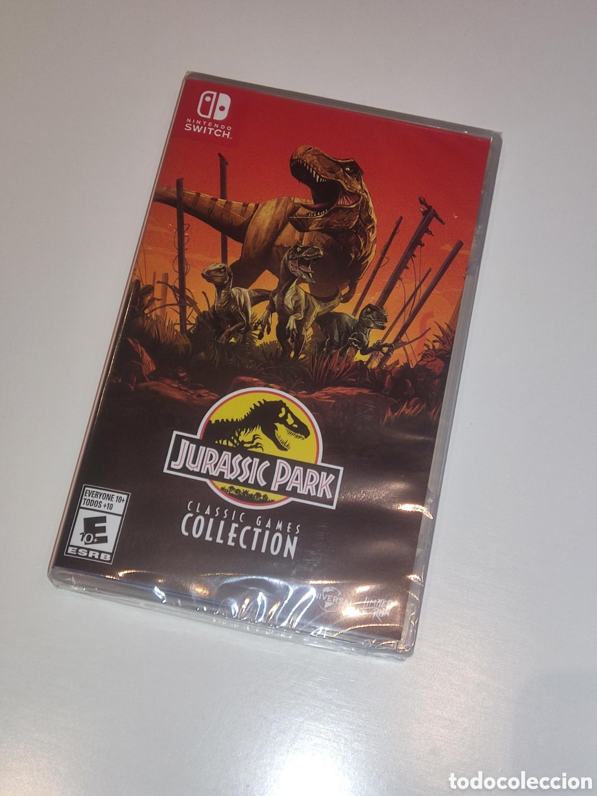 Videojuegos y consolas Nintendo Switch de segunda mano: Jurassic park Classic Games Collection - Foto 4