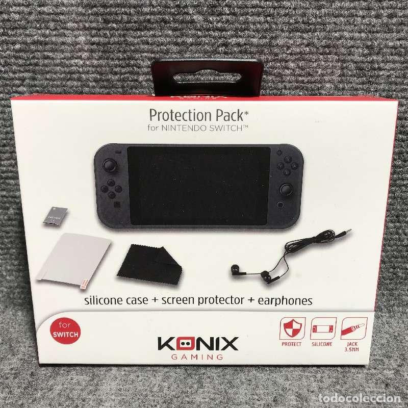 Videojuegos y consolas Nintendo Switch de segunda mano: KONIX PROTECTION PACK NINTENDO SWITCH NUEVO - Foto 1