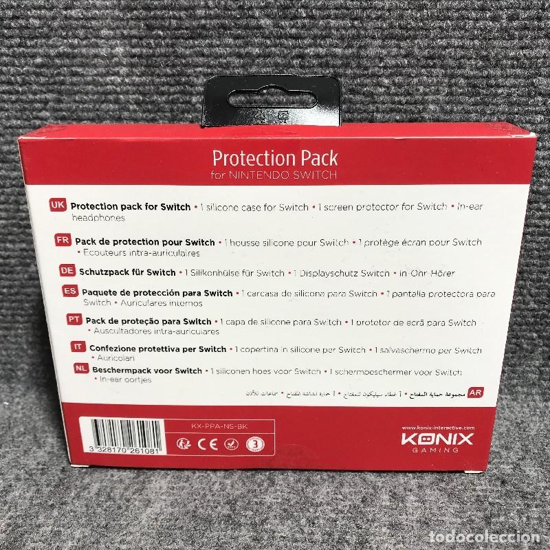 Videojuegos y consolas Nintendo Switch de segunda mano: KONIX PROTECTION PACK NINTENDO SWITCH NUEVO - Foto 2