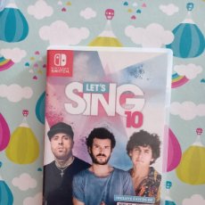 Videojuegos y Consolas Nintendo Switch de segunda mano: JUEGO NINTENDO SWITCH LET'S SING 10