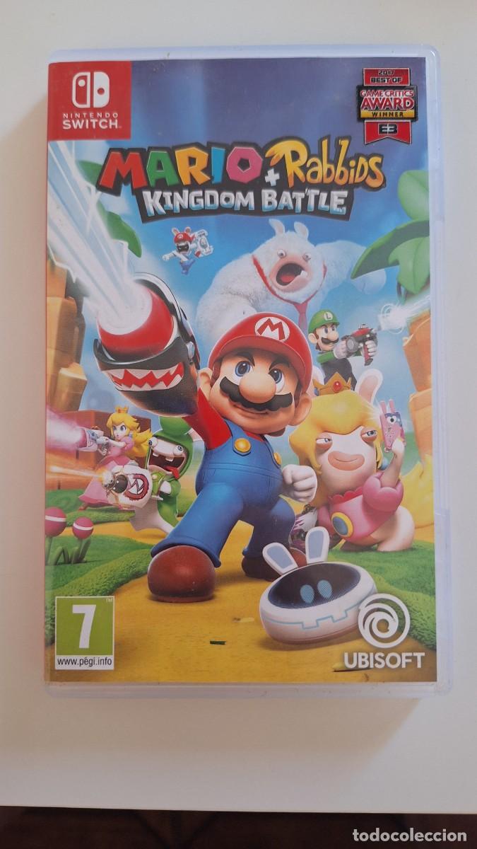 Videojuegos y consolas Nintendo Switch de segunda mano: MARIO RABBIDS KINGDOM BATTLE NINTENDO SWITCH - Foto 1