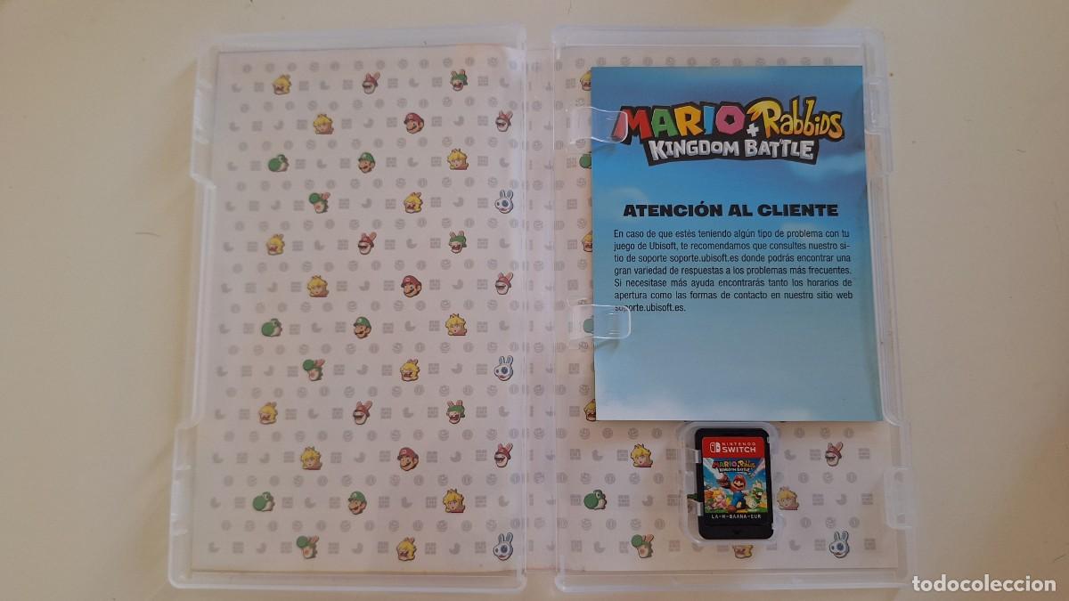 Videojuegos y consolas Nintendo Switch de segunda mano: MARIO RABBIDS KINGDOM BATTLE NINTENDO SWITCH - Foto 3