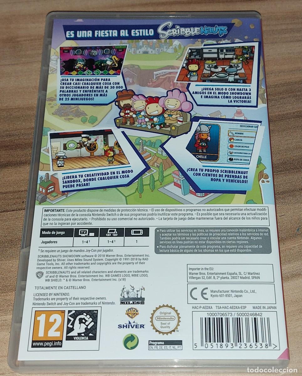 Videojuegos y consolas Nintendo Switch de segunda mano: SCRIBBLENAUTS SHOWDOWN NINTENDO SWITCH PAL ESPA&Ntilde;A - Foto 2