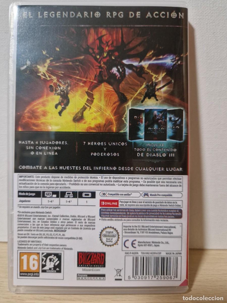 Videojuegos y consolas Nintendo Switch de segunda mano: Diablo III - Eternal Collection SWITCH - Foto 2