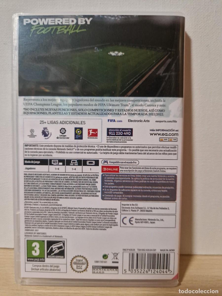 Videojuegos y consolas Nintendo Switch de segunda mano: FIFA 22 Standard Nintendo Switch - Foto 2