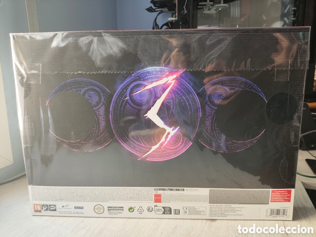 Videojuegos y consolas Nintendo Switch de segunda mano: Bayonetta 3 Masquerade Edition Switch - Foto 5