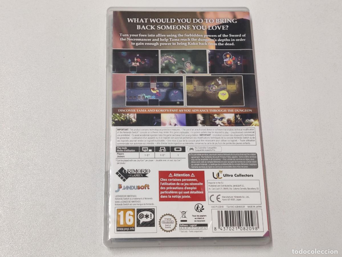 Videojuegos y consolas Nintendo Switch de segunda mano: SWORD OF THE NECROMANCER . Switch - Foto 2