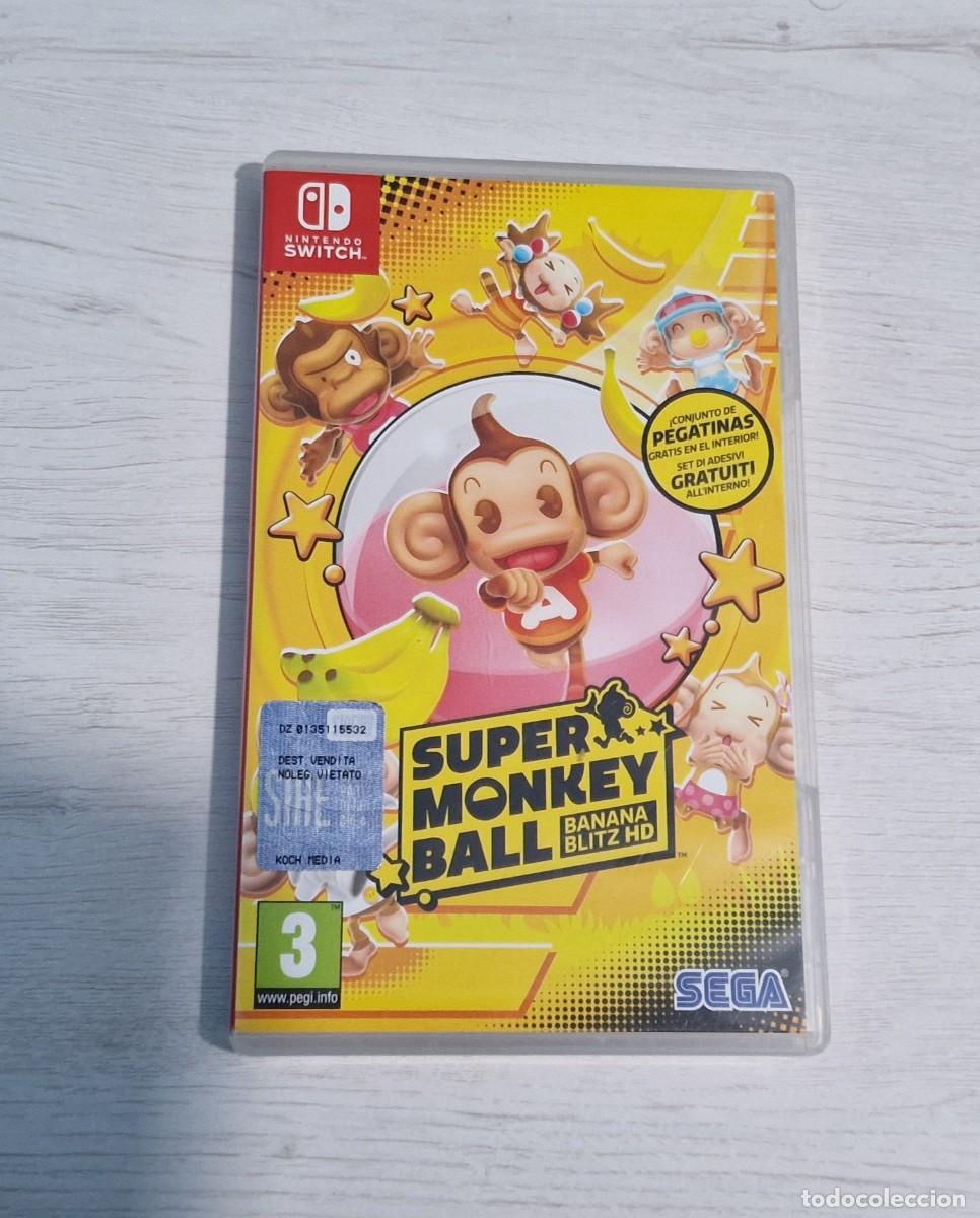 Videojuegos y consolas Nintendo Switch de segunda mano: Super Monkey Ball Banana Blitz HD Switch - Foto 1