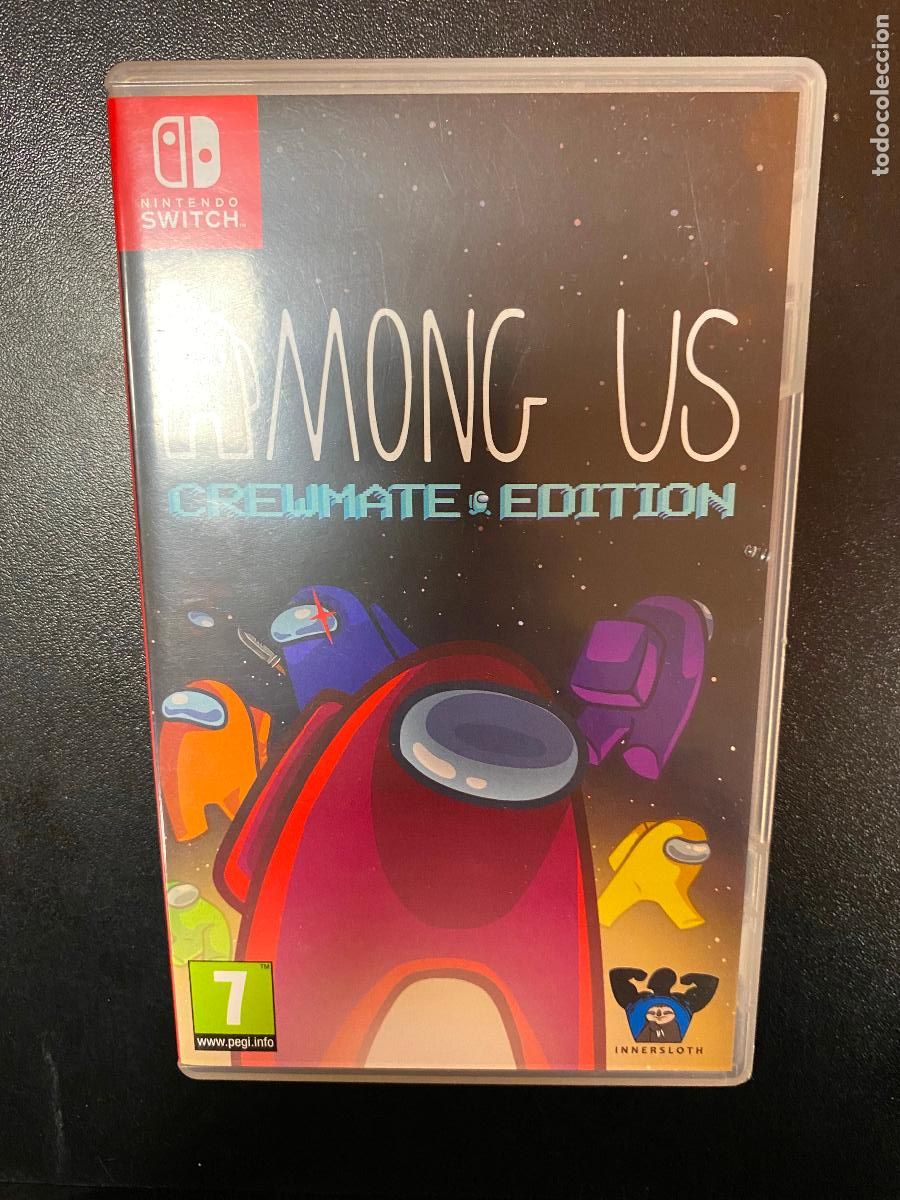 Videojuegos y consolas Nintendo Switch de segunda mano: Among us crewmate edition - Nintendo Switch PAL ESP - Foto 1