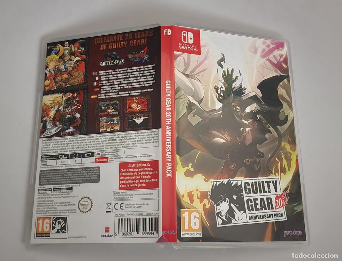 Videojuegos y consolas Nintendo Switch de segunda mano: Guilty Gear 20TH Anniversary Pack Nintendo Switch - Foto 3