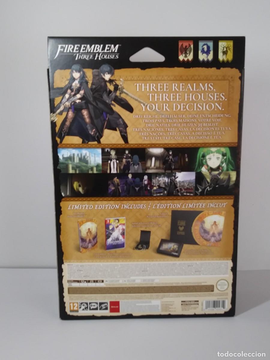 Videojuegos y consolas Nintendo Switch de segunda mano: FIRE EMBLEM: THREE HOUSES SWITCH PAL ED. LIMITADA NUEVO - Foto 6