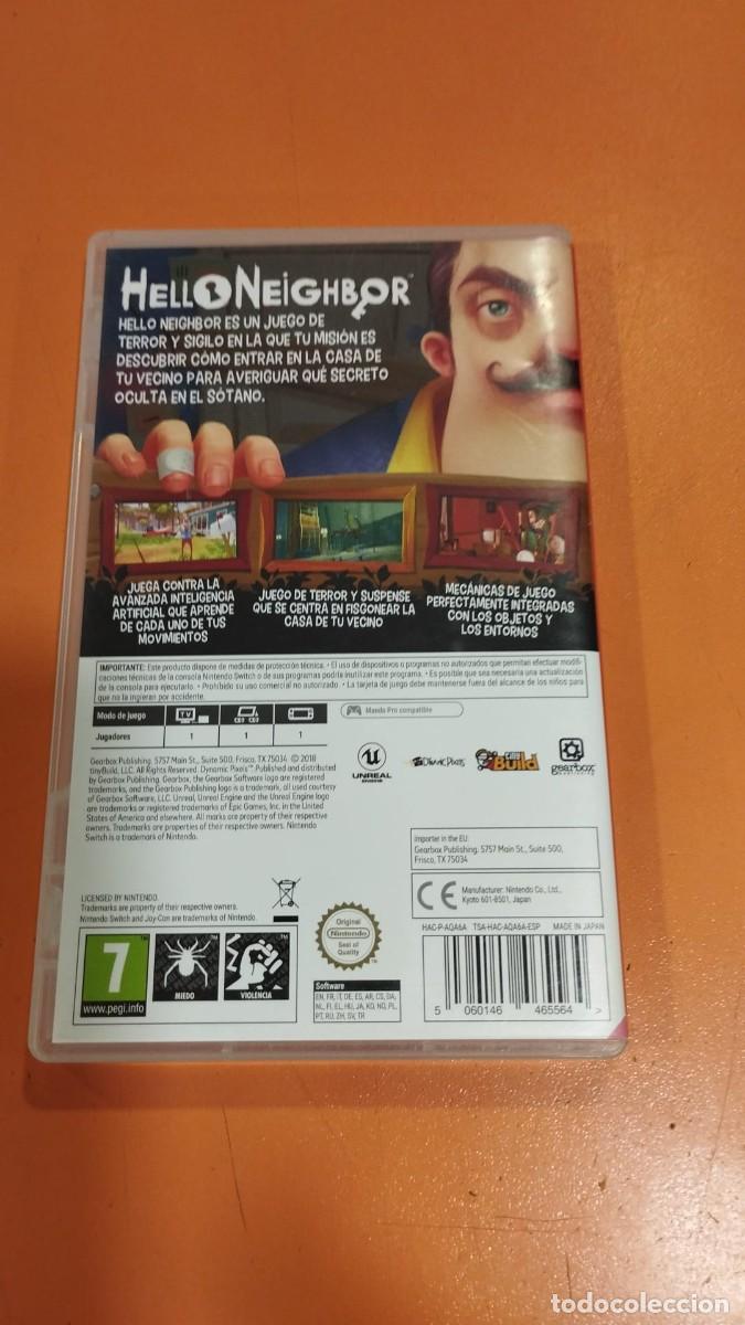 Videojuegos y consolas Nintendo Switch de segunda mano: Hello Neighbor SWITCH - Foto 2