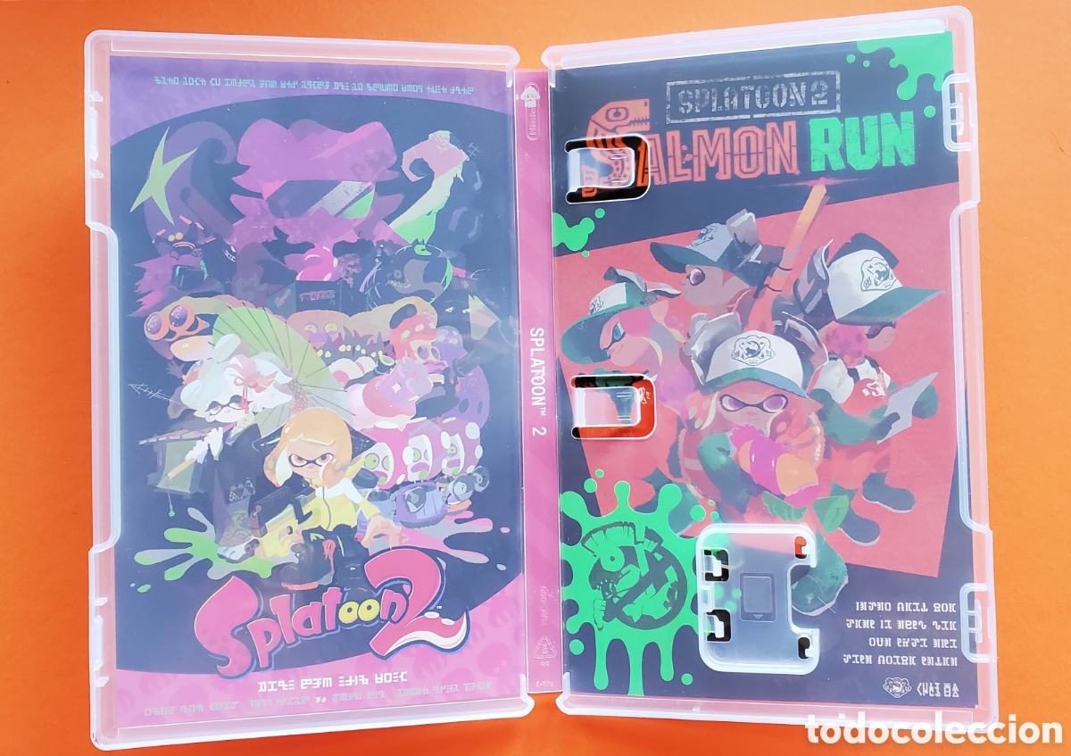 Videojuegos y consolas Nintendo Switch de segunda mano: Caja VACIA . Juego Nintendo Switch. SPLATOON 2 . - Foto 3