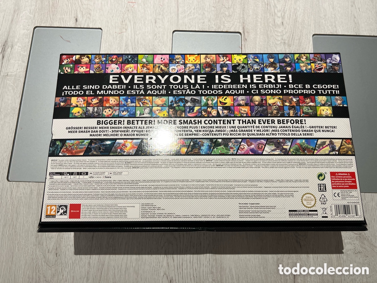 Videojuegos y consolas Nintendo Switch de segunda mano: Super Smash Bros Esicion limitada - Foto 3