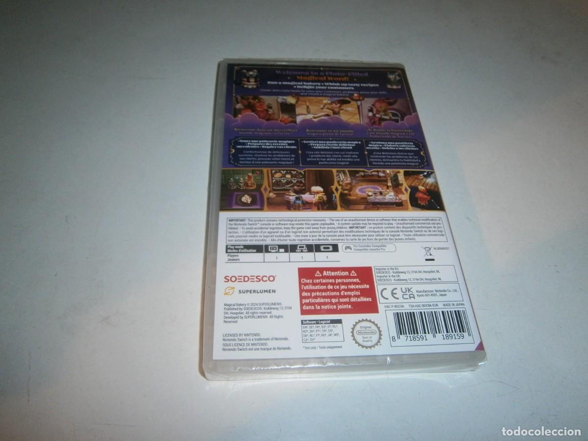 Videojuegos y consolas Nintendo Switch de segunda mano: MAGICAL BAKERY NINTENDO SWITCH PAL NUEVO PRECINTADO - Foto 2