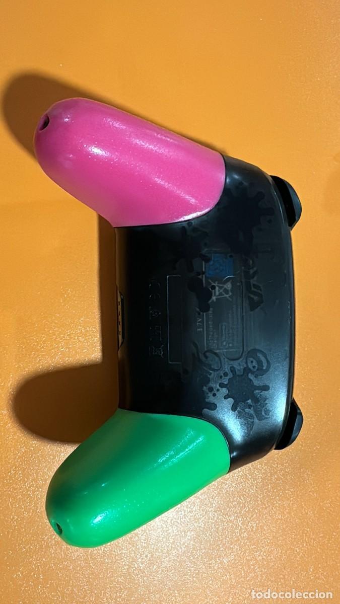 Videojuegos y consolas Nintendo Switch de segunda mano: Mando Nintendo Switch Pro-Controller Splatoon 2 - Foto 2