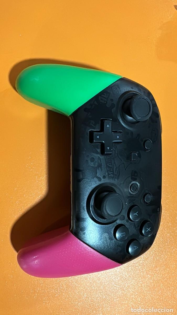 Videojuegos y consolas Nintendo Switch de segunda mano: Mando Nintendo Switch Pro-Controller Splatoon 2 - Foto 3