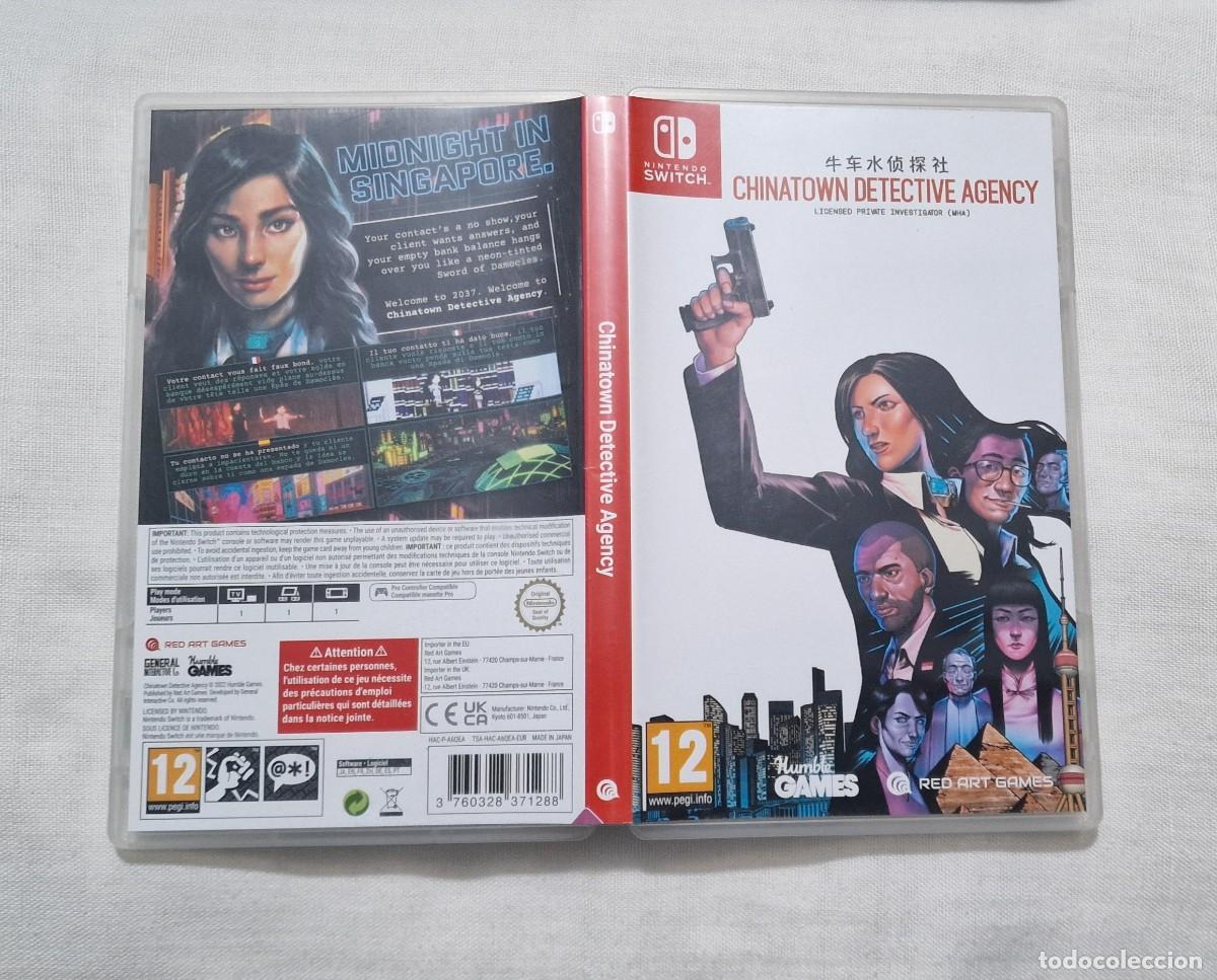 Videojuegos y consolas Nintendo Switch de segunda mano: Chinatown Detective Agency Switch - Foto 3