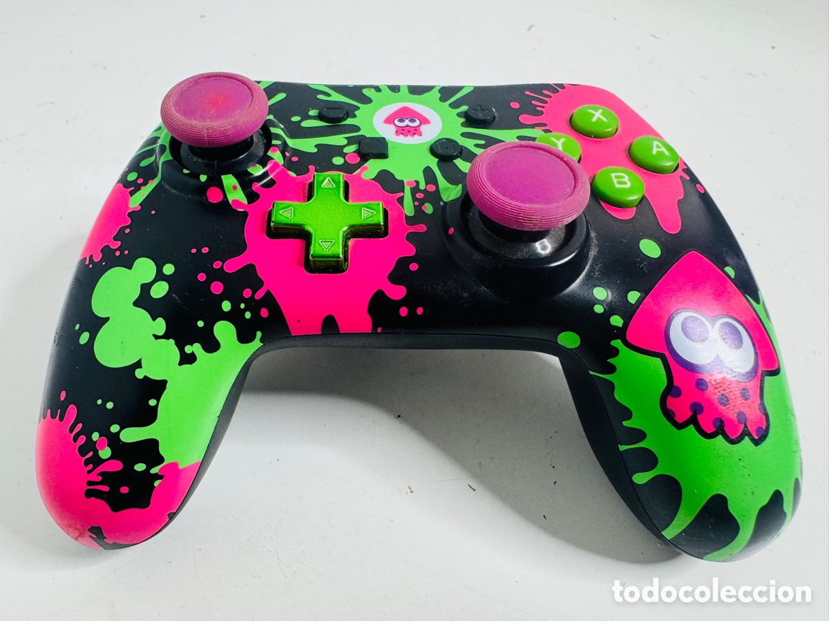 Videojuegos y consolas Nintendo Switch de segunda mano: Splatoon Controller Nintendo Switch - Foto 2