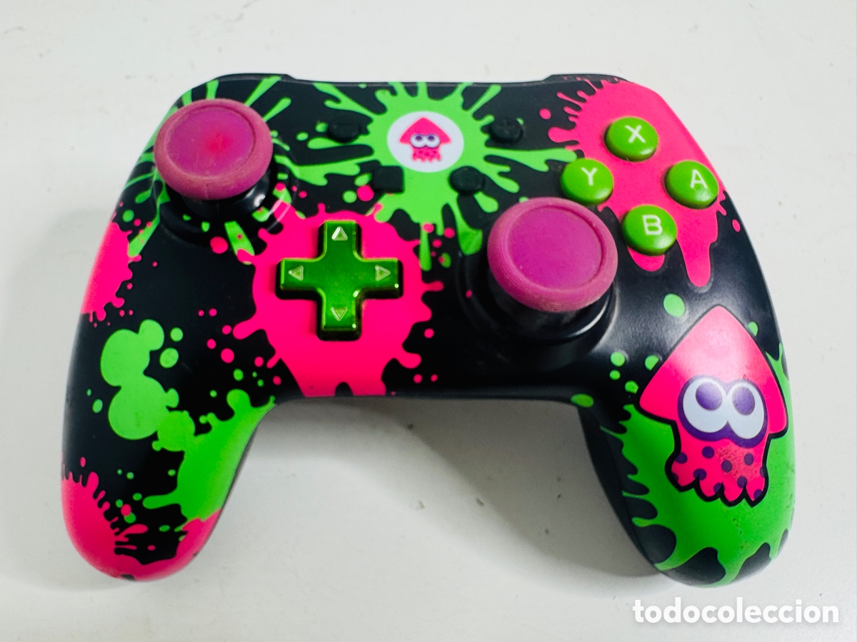 Videojuegos y consolas Nintendo Switch de segunda mano: Splatoon Controller Nintendo Switch - Foto 1