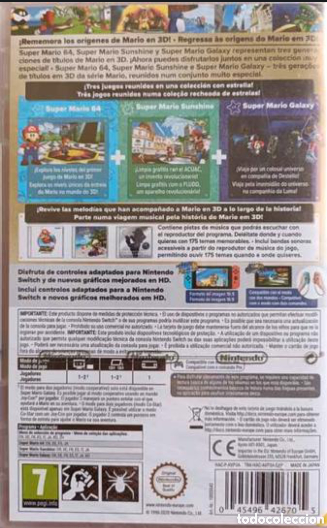 Videojuegos y consolas Nintendo Switch de segunda mano: Super Mario 3D All Stars. (PRECINTADO) - Foto 2