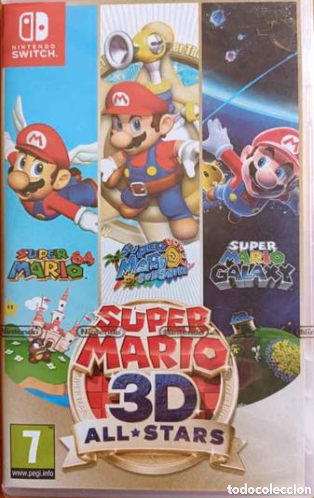 Videojuegos y consolas Nintendo Switch de segunda mano: Super Mario 3D All Stars. (PRECINTADO) - Foto 1