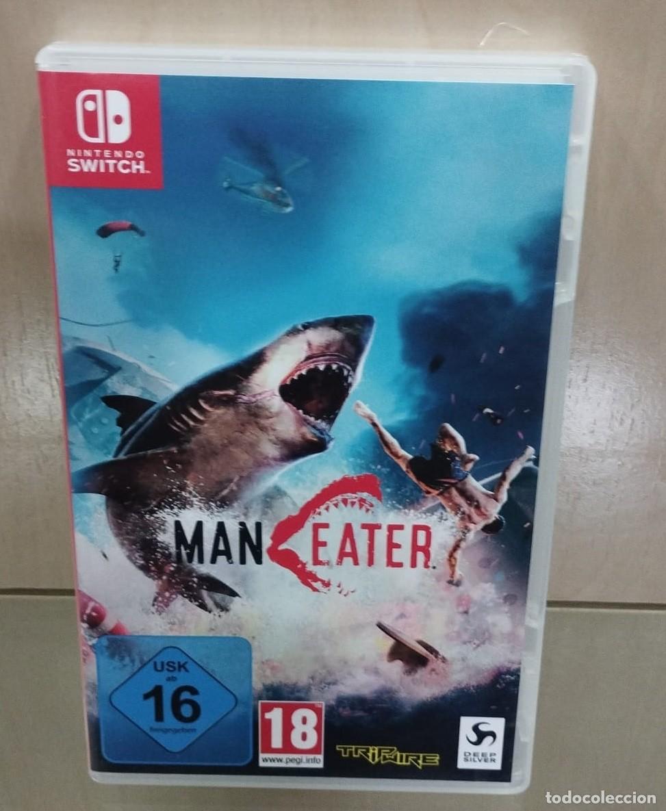 Videojuegos y consolas Nintendo Switch de segunda mano: Maneater - Nintendo Switch - Foto 1