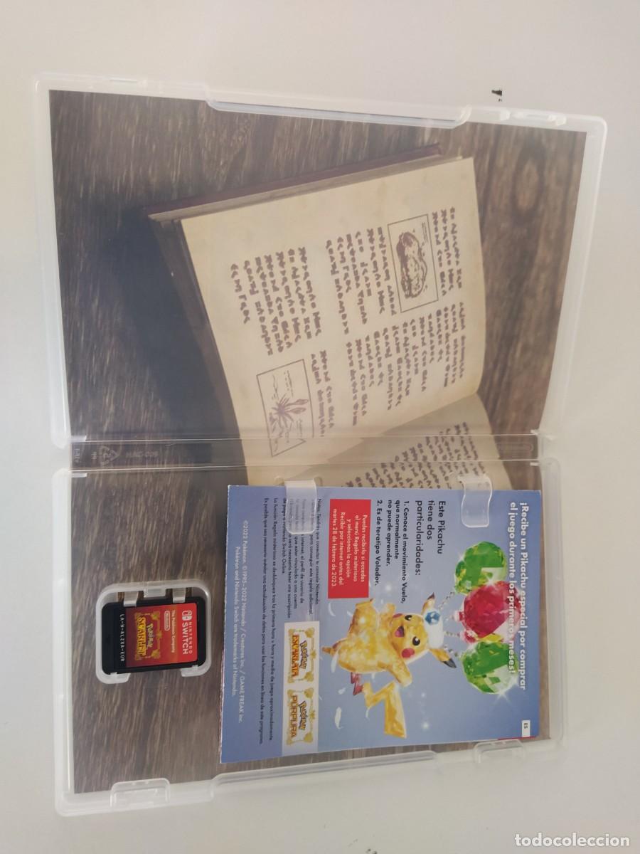 Videojuegos y consolas Nintendo Switch de segunda mano: POKEMON ESCARLATA NINTENDO SWITCH , ORIGINAL Y COMO NUEVO - Foto 3